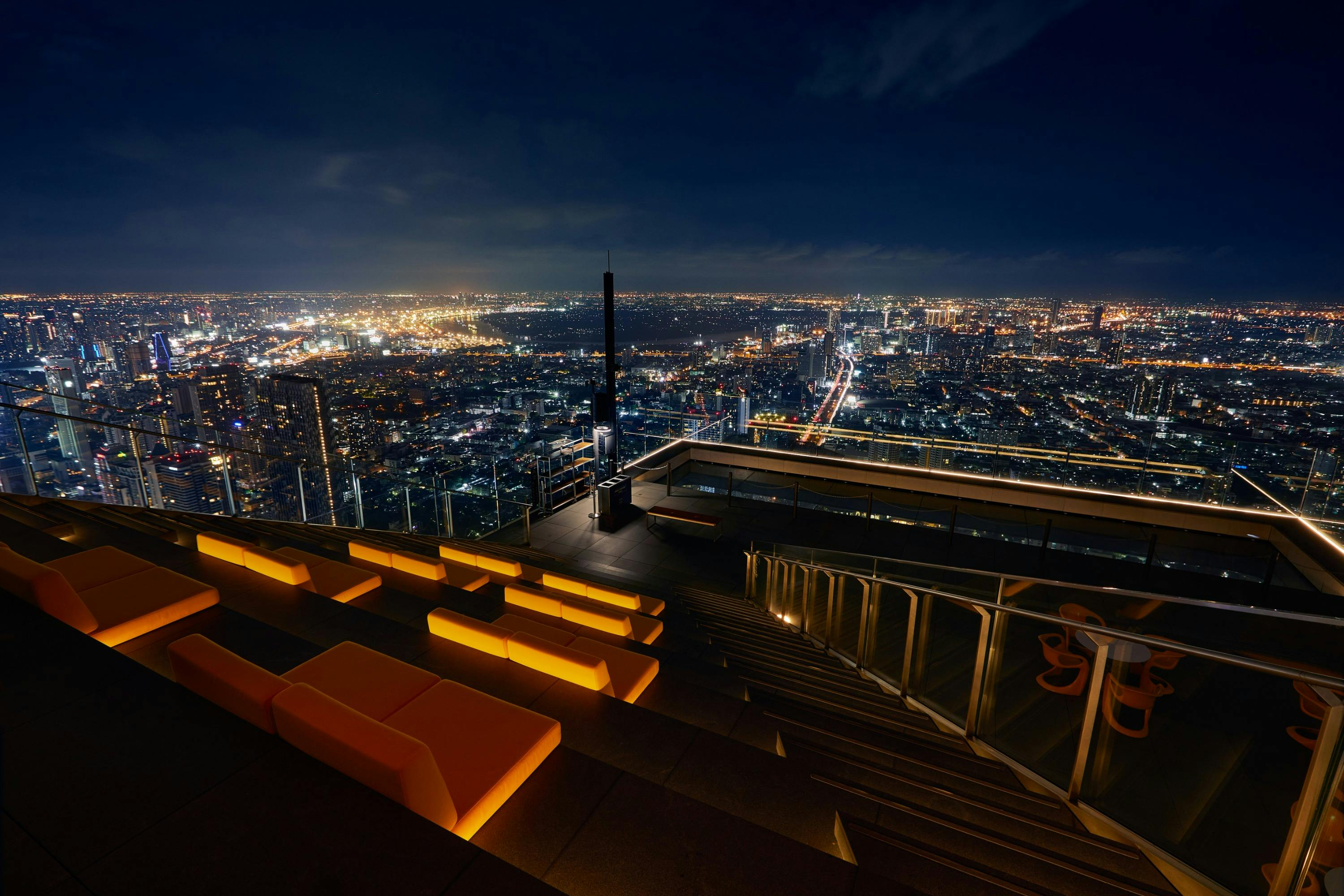 Sky Beach Mahanakhon Bangkok: Exclusive Sky Beach Rooftop Night (7:00 PM-11:00 PM) - Photo 1 of 13