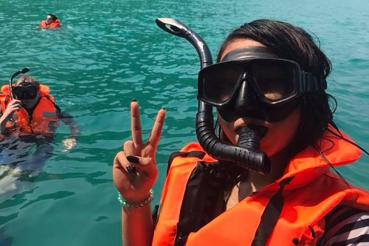 Enjoy the snorkelling trip