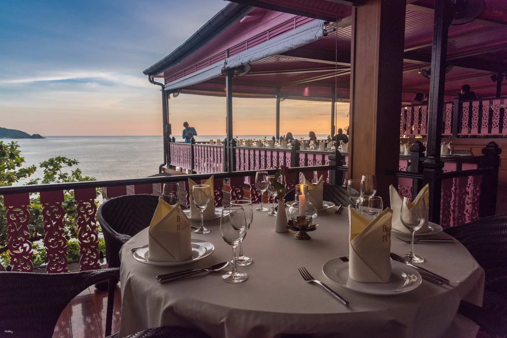 Experience exceptional Thai cuisine while soaking in stunning cliffside views of the Andaman Sea perfect for any special occasion or a romantic evening under the sunset.