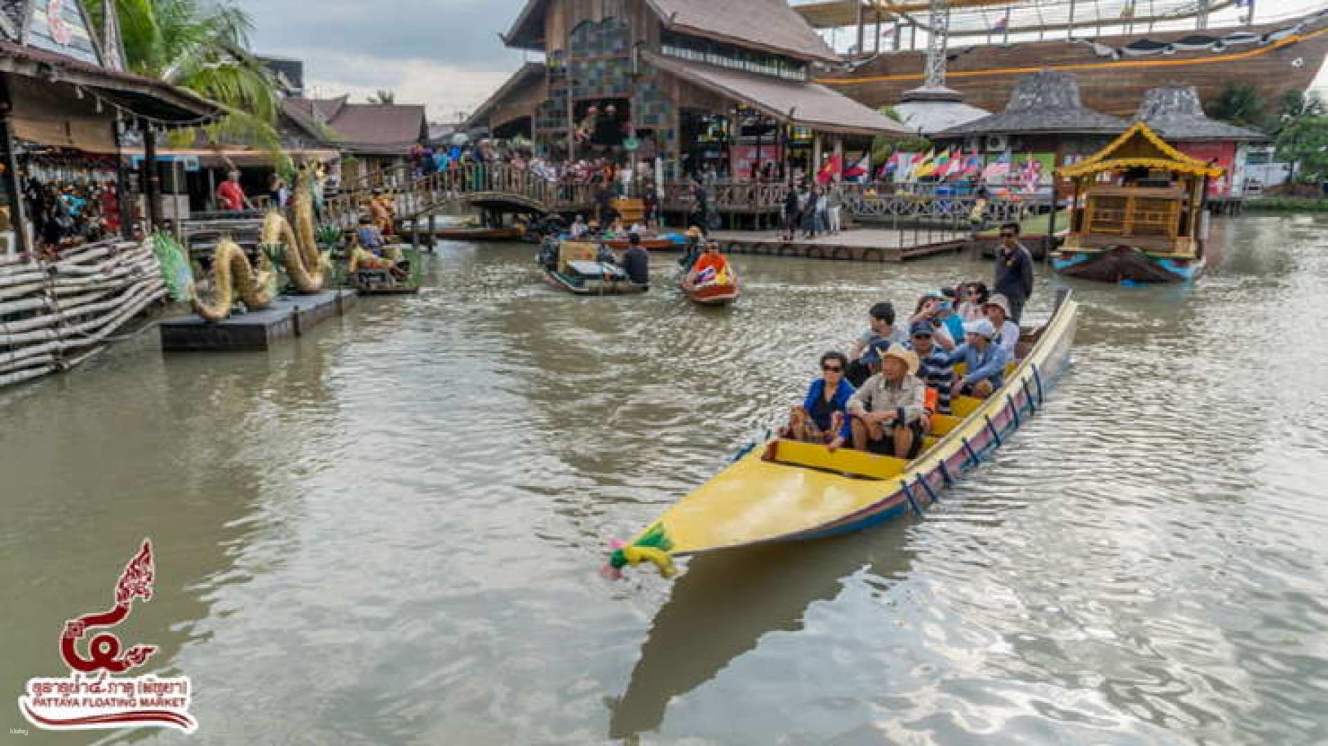 Pattaya Floating Market Private Half-Day Tour (Bangkok Departure/Pattaya Drop-off) - Photo 1 of 5