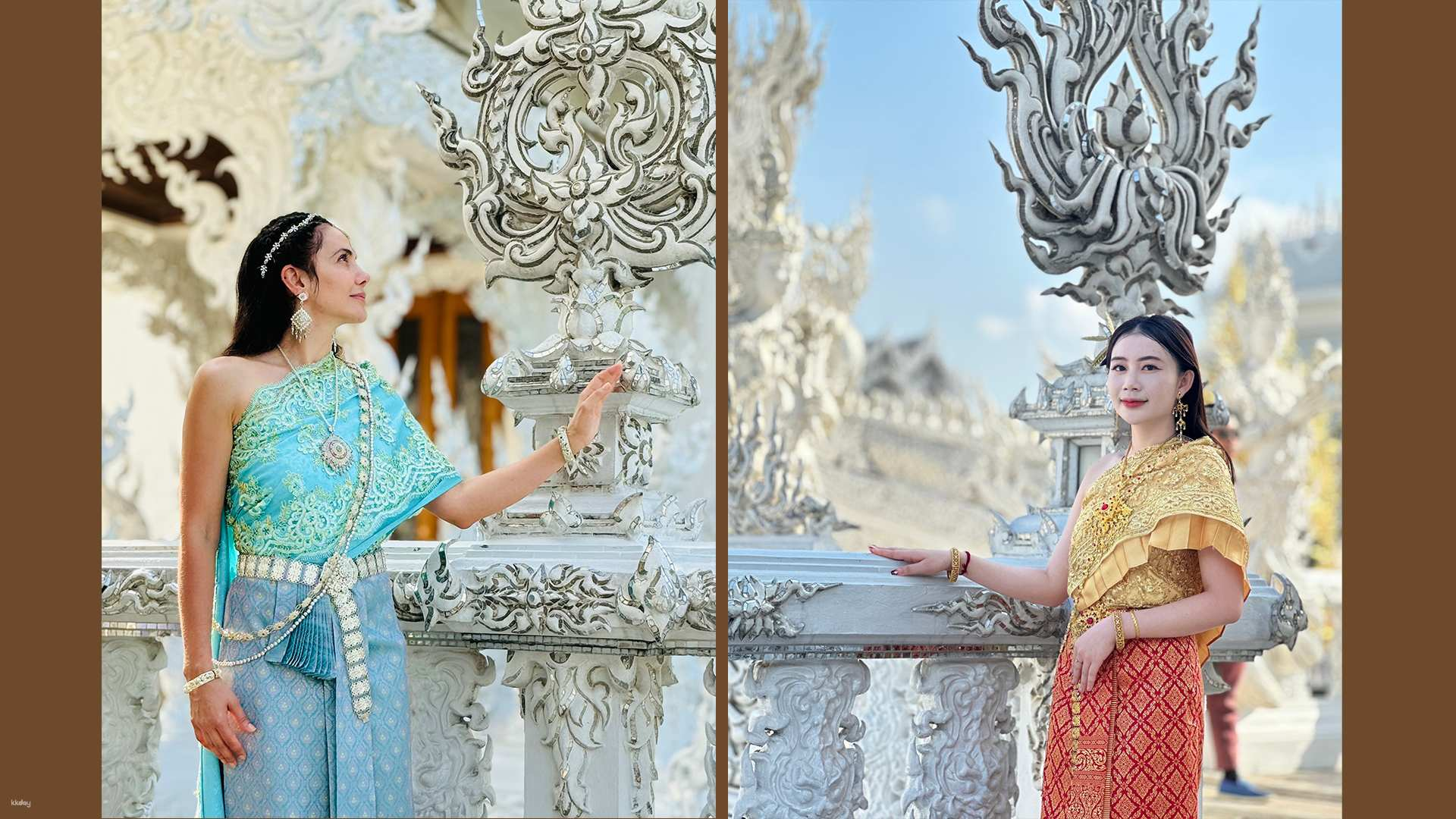 blue temple chiang rai dress code Thai Photoshoot at the White | in Chiang Rai Inc International Concepts Women's adult glinda costume Size:40/6