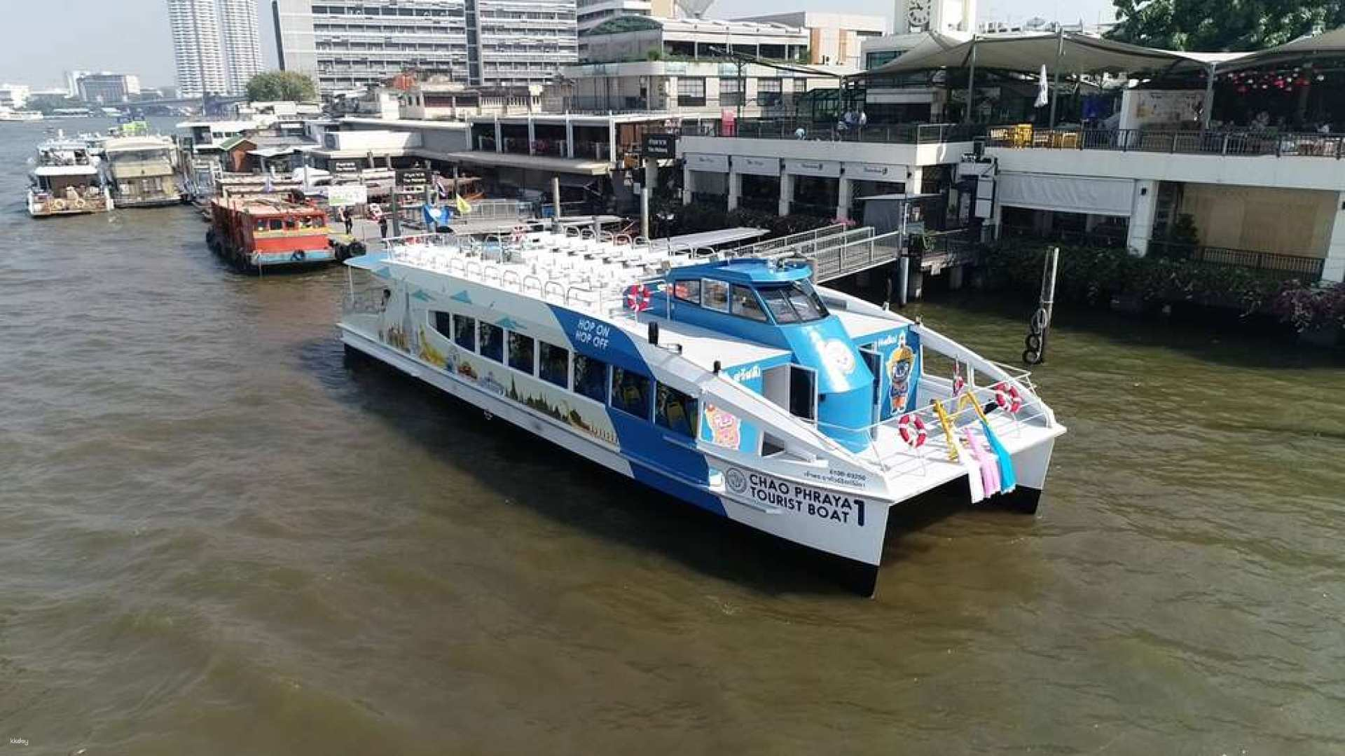 Experience the charm of Bangkok as you glide along the Chao Phraya River. Enjoy scenic views and the ease of travel all while exploring the city's rich waterways.