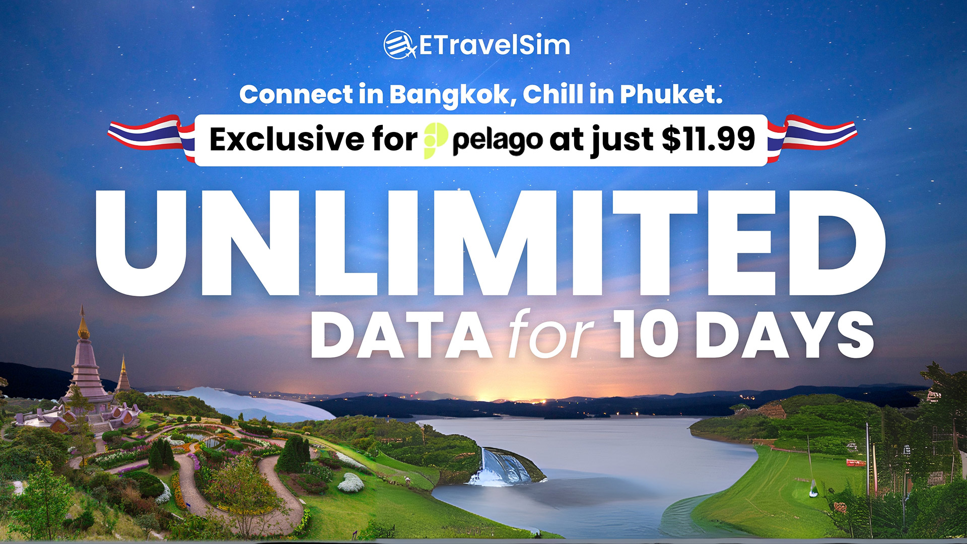 Thailand eSIM - 7 days Unlimited - Photo 1 of 4