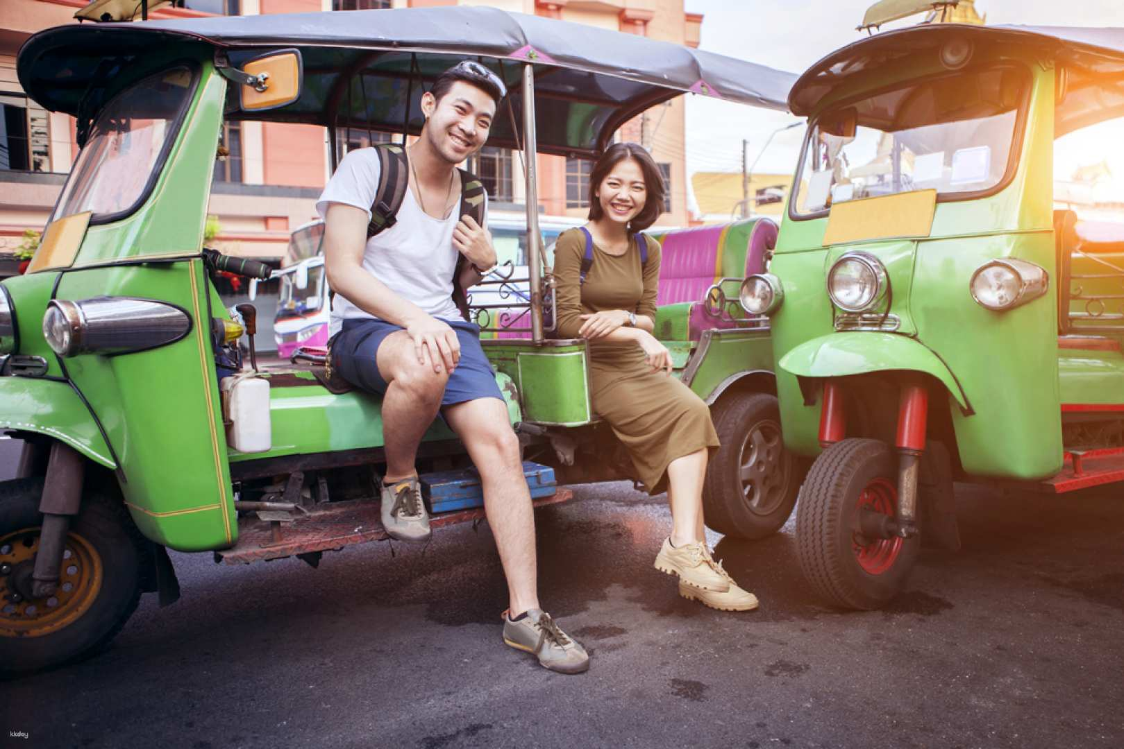 Experience the charm of Bangkok as you explore the city in a Tuk Tuk stopping at iconic landmarks and discovering hidden gems with a friendly guide. Adventure awaits!