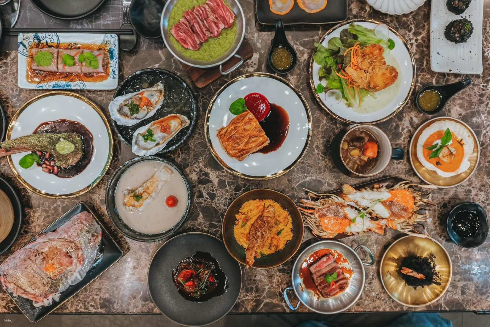 Indulge in a global culinary journey with over 200 exquisite dishes. Savor the unique flavors from four continents making each bite a delightful experience at Wisdom International Buffet.