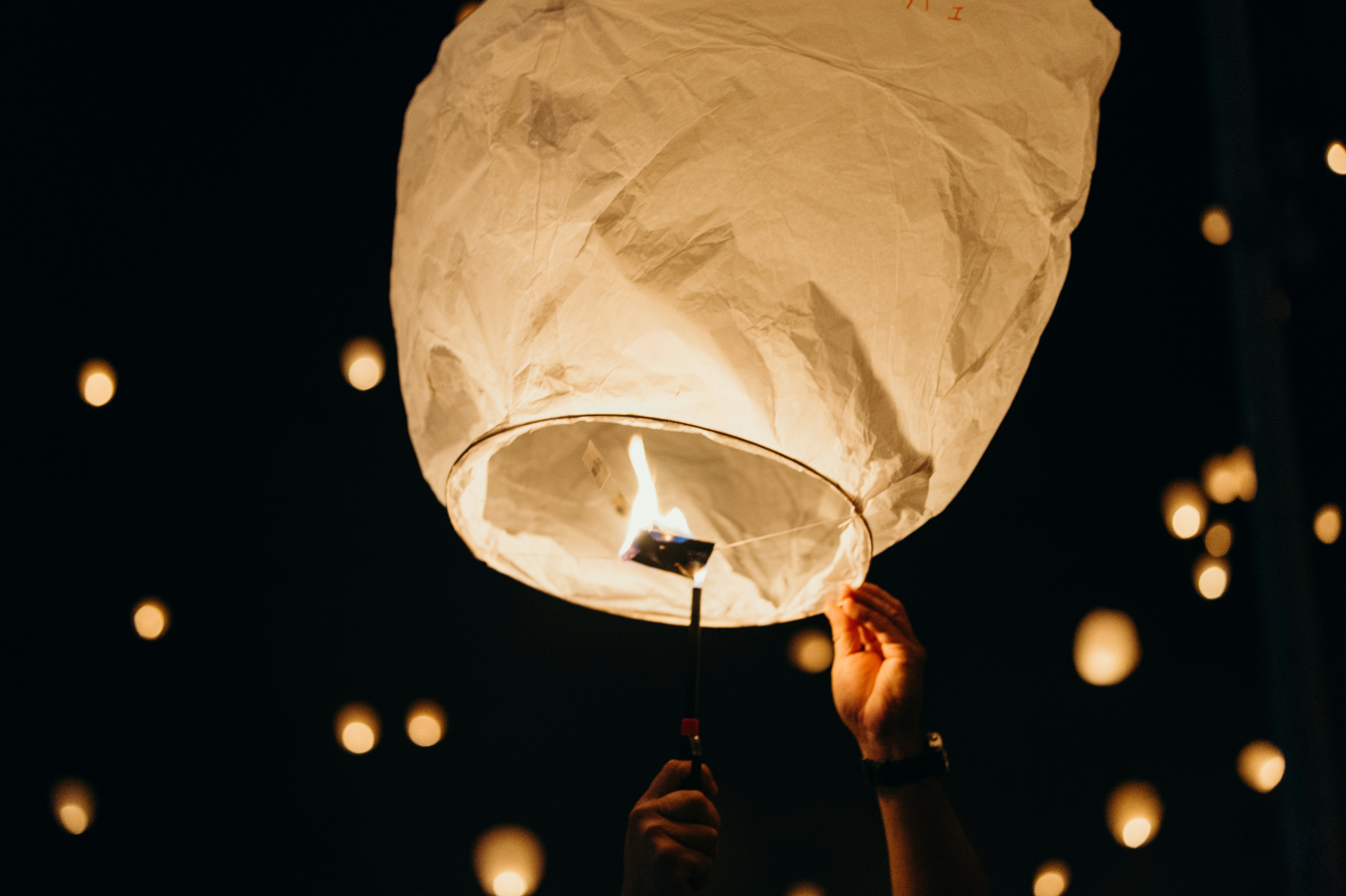 Illuminate the night with Yee Peng Lanna International 2024 as heartfelt lanterns lift dreams and hopes high into the sky creating moments of reflection and connection amid serene surroundings.