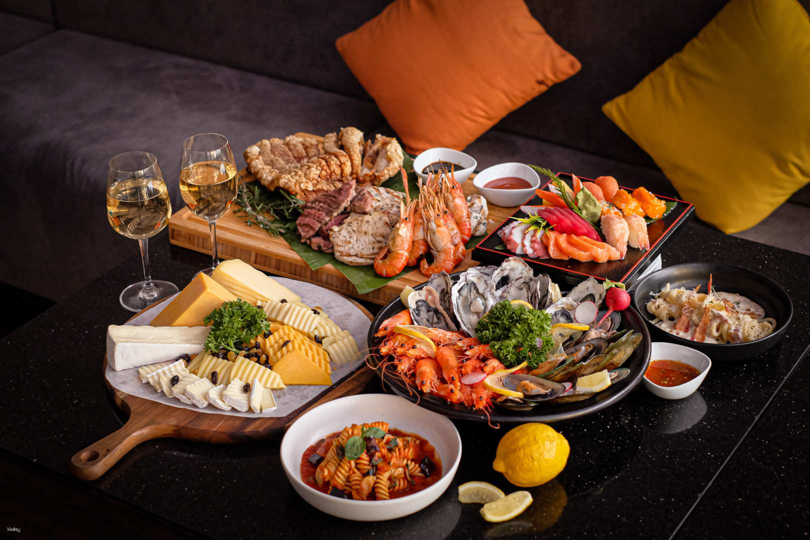 Savor a delightful array of local and international dishes at Zeta Café where every meal is a culinary journey enjoyed poolside or in a cozy indoor setting.