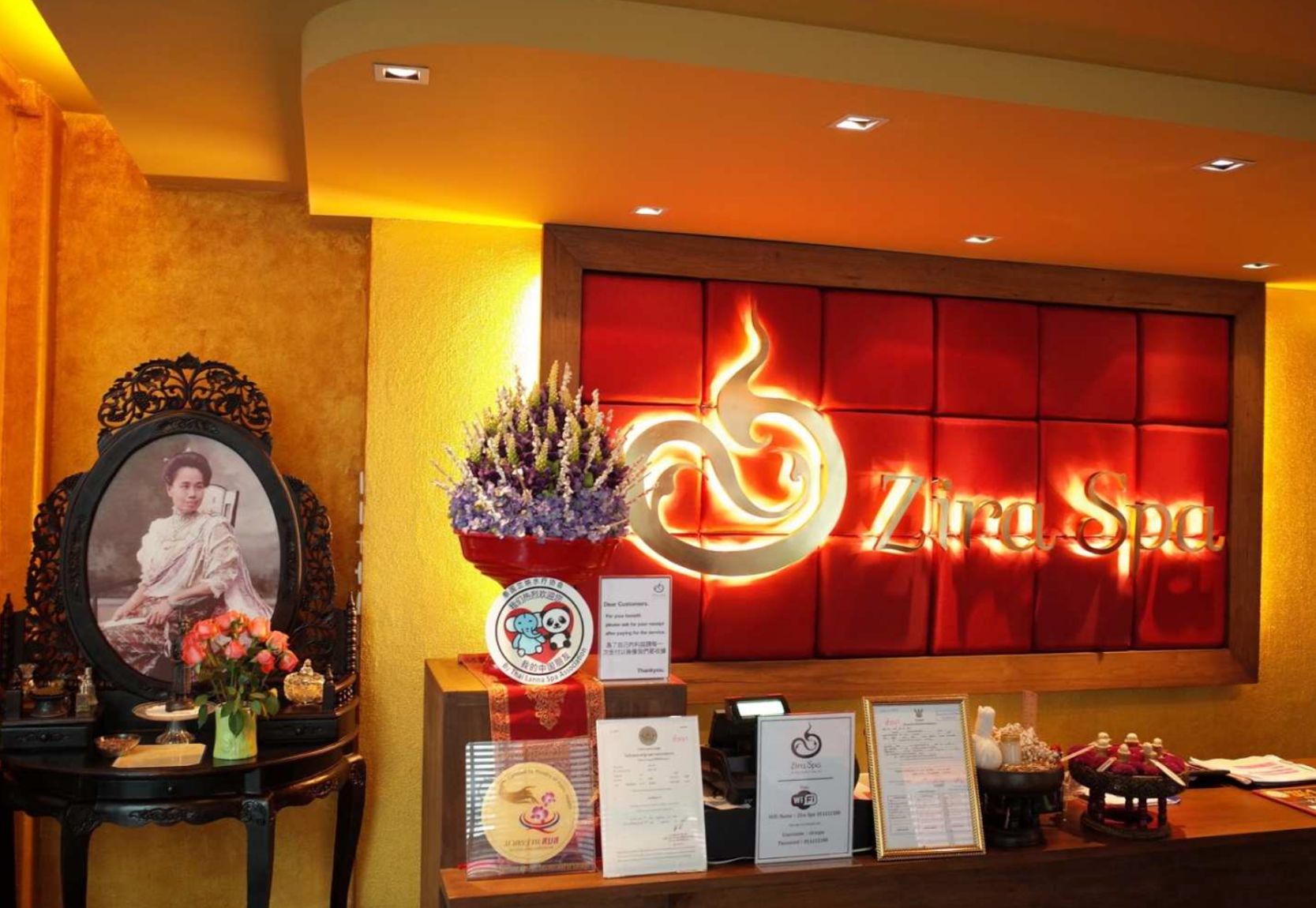 Immerse in the luxurious ambiance of Zira Spa where traditional Thai Lanna treatments and herbal remedies promise relaxation and rejuvenation offering a serene retreat for the discerning traveler.