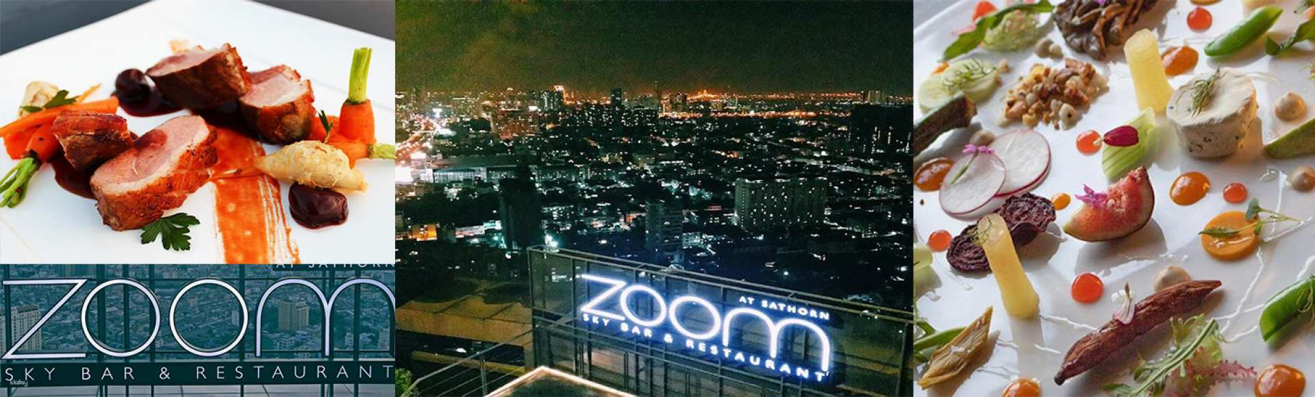 Dine on exquisite cuisine while soaking in breathtaking city views at Zoom Sky Bar. Savor luxurious flavors paired with the perfect beverages for an unforgettable evening in Bangkok.