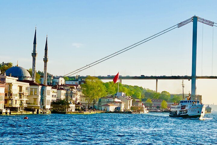 Private and guided Bosporus tour of Istanbul. 
