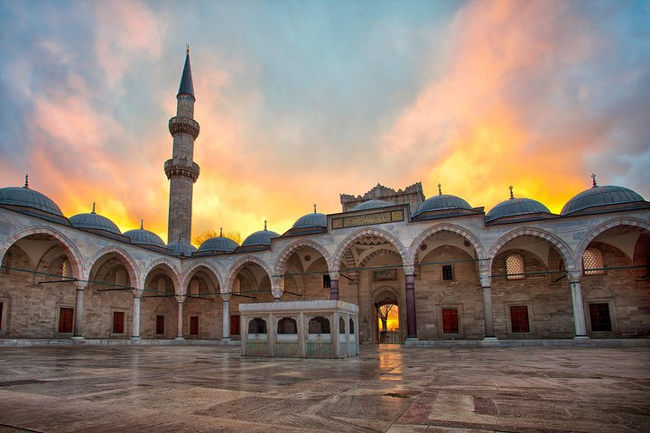 View of Suleymaniye Mosque