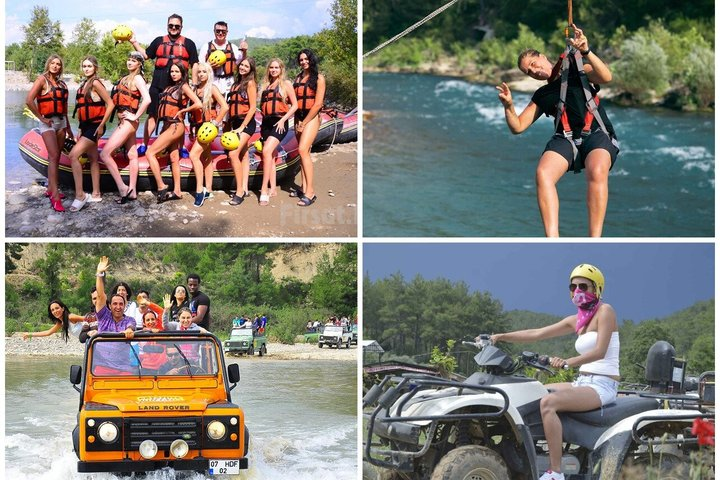 Antalya Super Combo W/Rafting ,Jeep Safari ,Quad Biking & Zipline - Photo 1 of 25