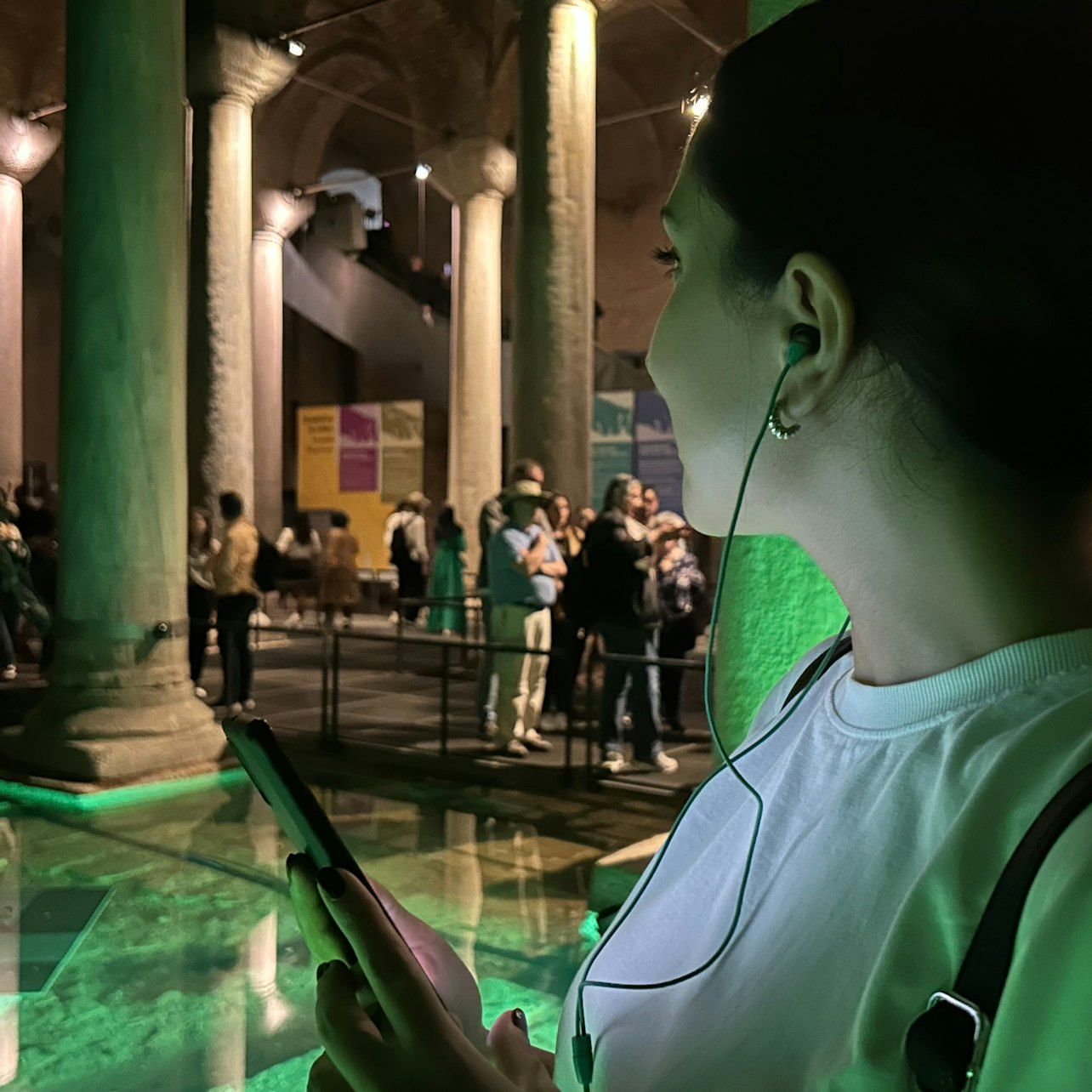 Discover the mesmerizing beauty of the Basilica Cistern while absorbing the rich history of the Byzantine Empire all at your own pace with the included audio guide.