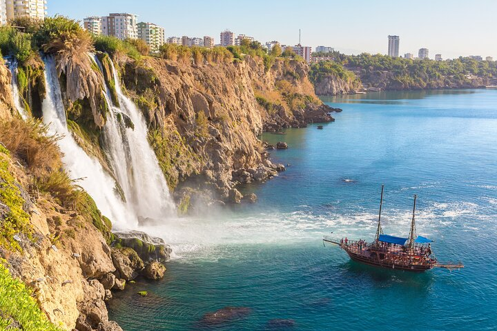 Boat Trip to Antalya Lower Düden Waterfall - Photo 1 of 11