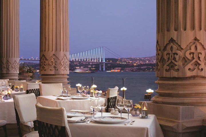 Dinner at Luxury Restaurant on sea side