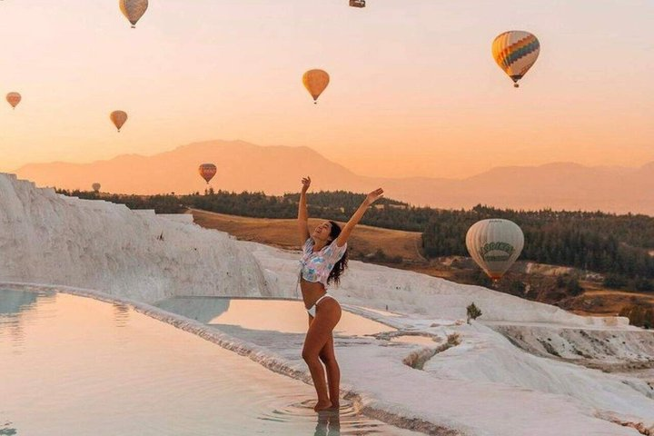 Full-Day Marmaris Pamukkale Tour With Hot Air Balloon Ride - Photo 1 of 17