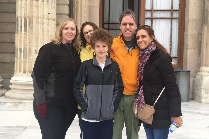 Me Dilek Acikalin Turka Matt his son and friends