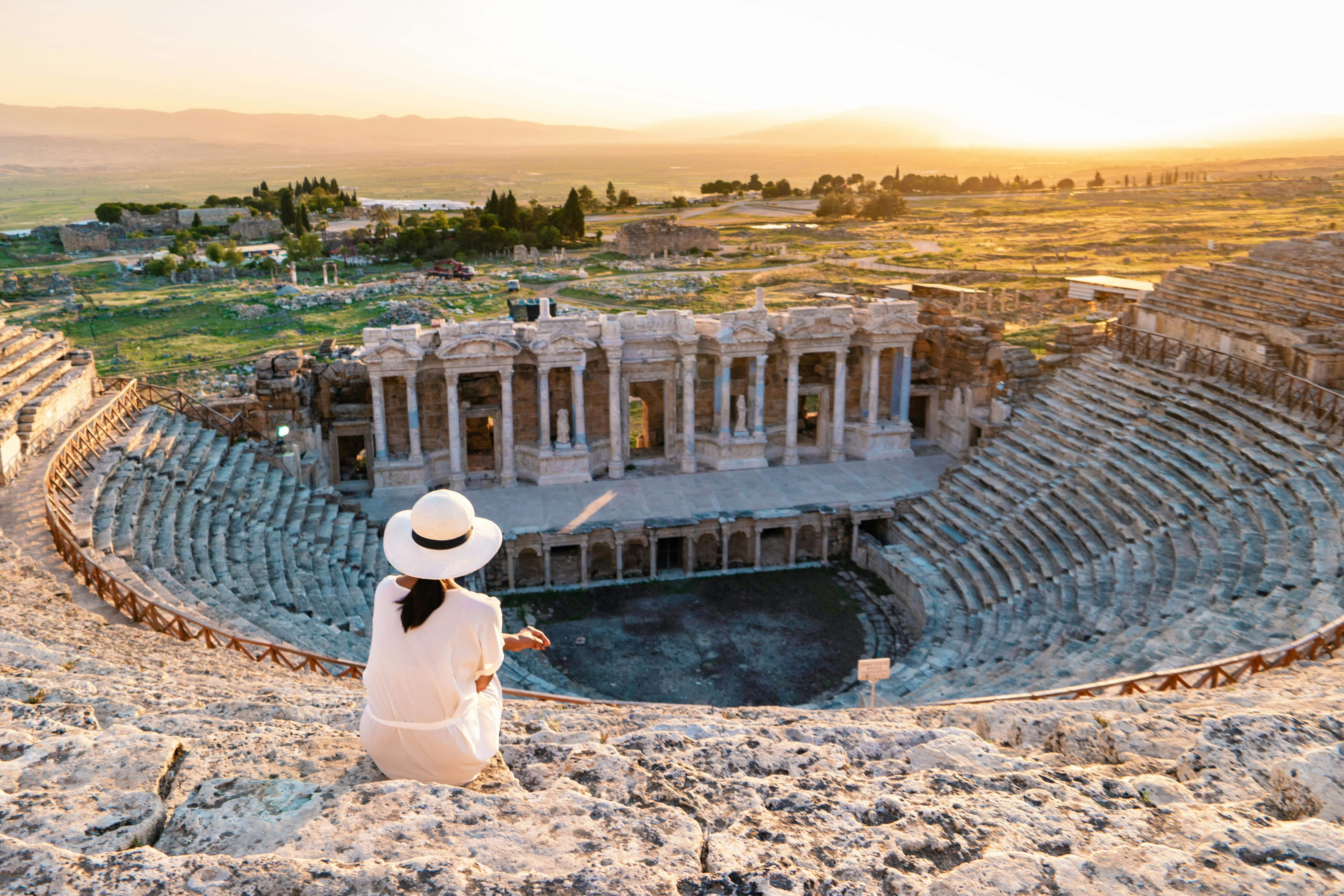 Hierapolis & Travertines of Pamukkale: Day Tour from Bodrum - Photo 1 of 6