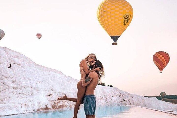 Independent Pamukkale Tour From Kusadasi With Hot Air Balloon - Photo 1 of 9