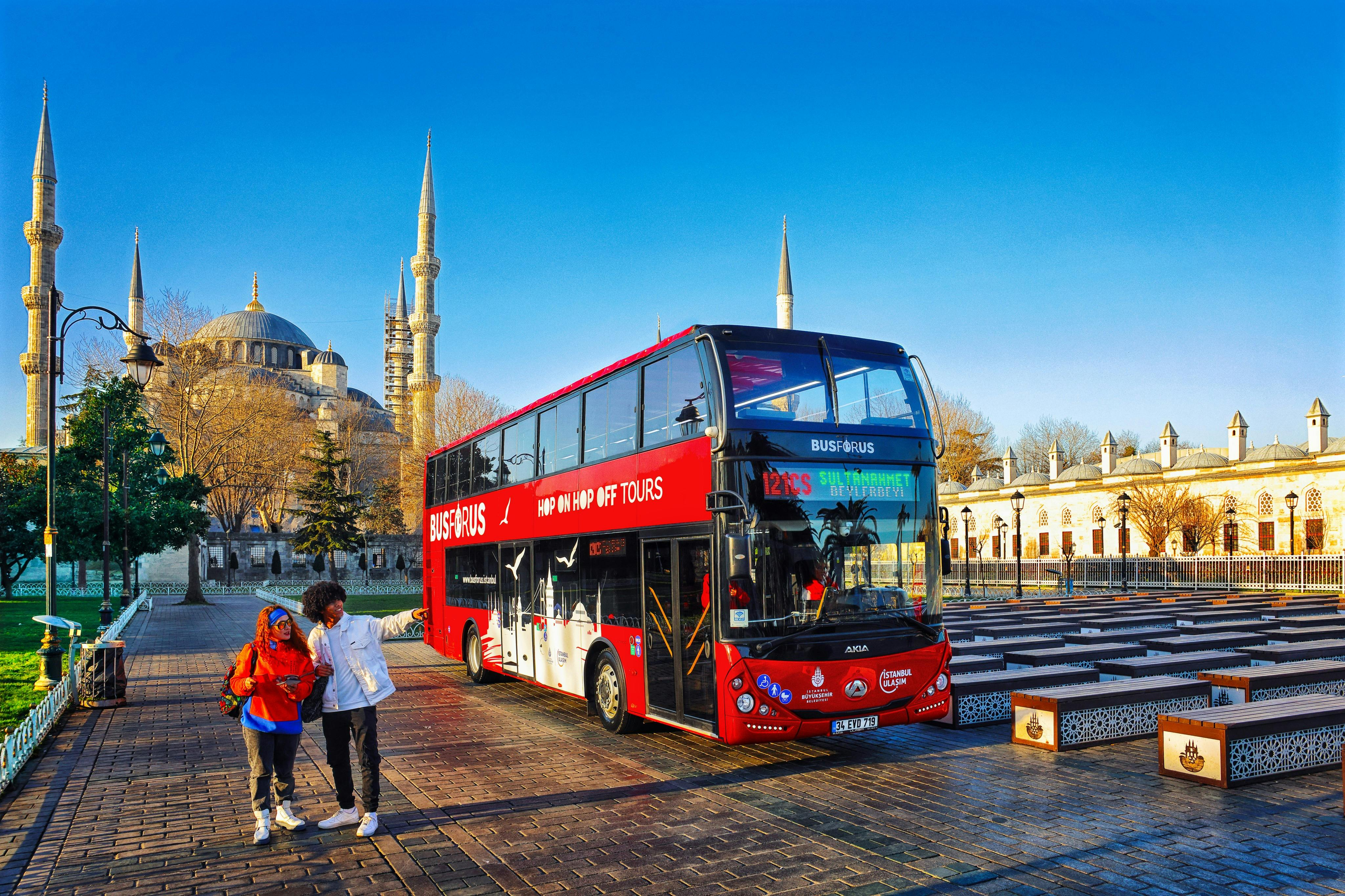 Istanbul: 1-Day Hop-On-Hop-Off Bus Tour + Audio Guide - Photo 1 of 7