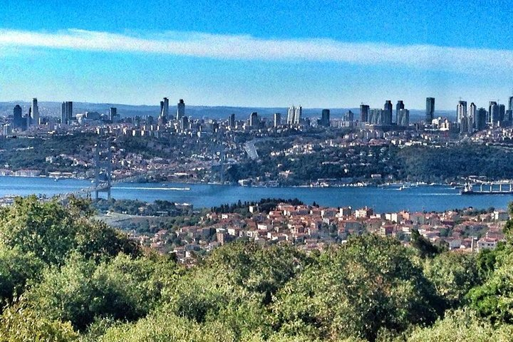 The view from Çamlıca hill. 