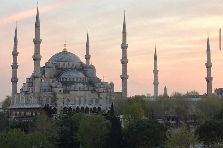 Blue Mosque from the terrace