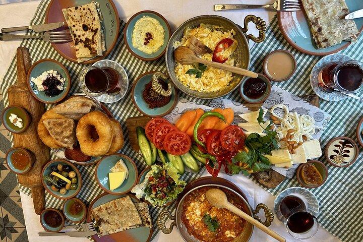 Turkish breakfast at its best. 