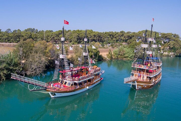 Manavgat Boat Tour from Alanya Visit Public Bazaar and Waterfall - Photo 1 of 19
