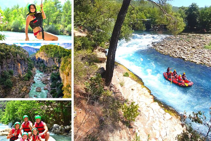 Mix Tour: Canyoning, Rafting, Zipline, From Alanya-Side-Antalya - Photo 1 of 12