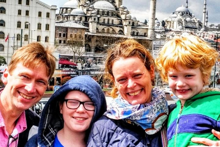 Family in Istanbul