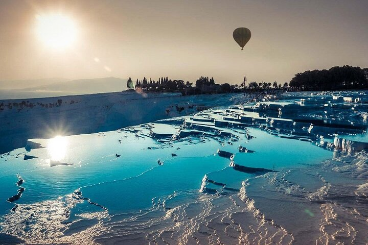 Pamukkale Hot Air Balloon Tour Over Travertines - Photo 1 of 9