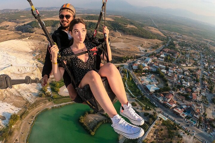 Paragliding at Pamukkale Denizli - Photo 1 of 17