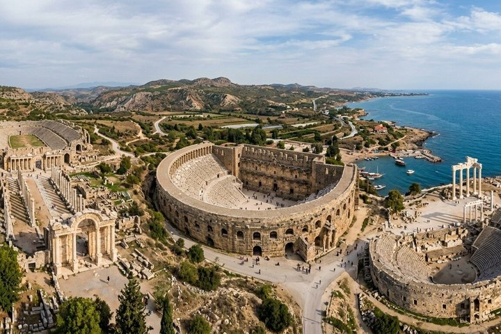 Perge Aspendos Side and Manavgat Waterfall Tour - Photo 1 of 17