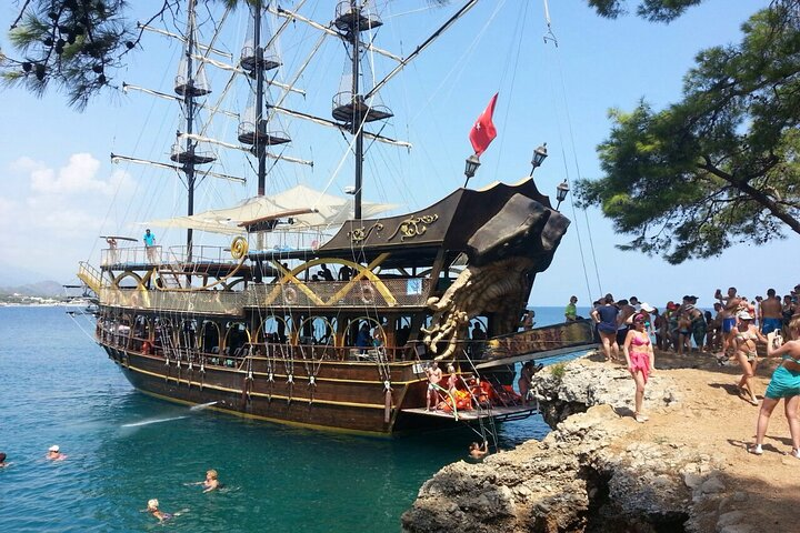 Pirate Party Boat Trip around Kemer from Antalya with Lunch - Photo 1 of 6