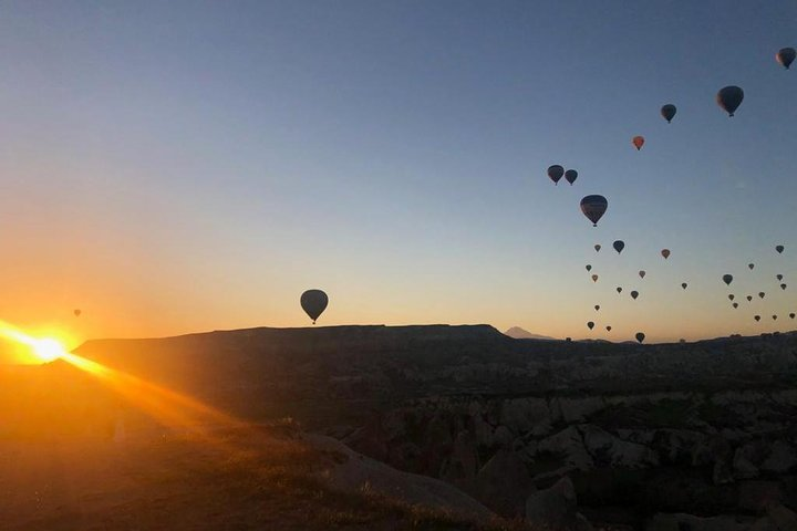 Sunrise trekking with Balloon watching 