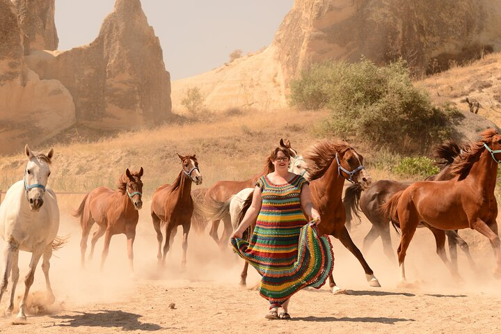 Cappadocia Running Horses Photoshoot with Private Pickup - Photo 1 of 6