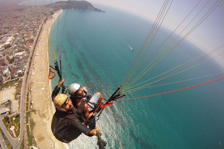 Side Tandem Paragliding