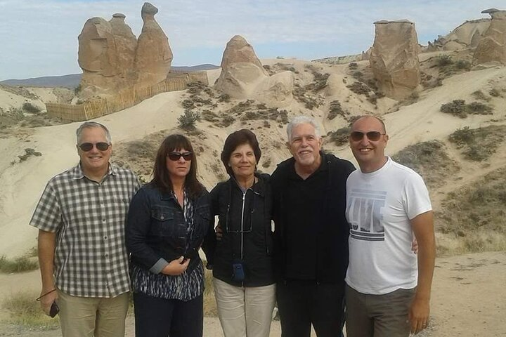 with guests in Cappadocia