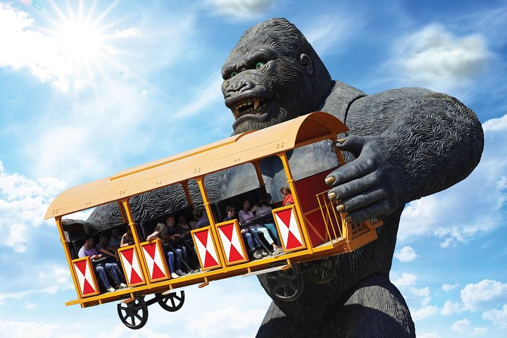 King Kong is a visit that dreams of taking part in the action and excitement scenes in the movies, and it will be our future favorite.