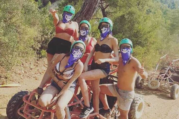 seven tours buggy cross safari and river rafting at Koprulu Canyon