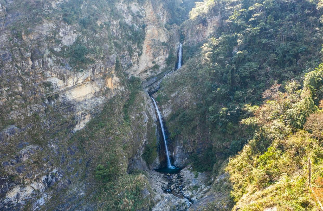 Shuanglong Falls: Suspension Bridge Ticket - Photo 1 of 5