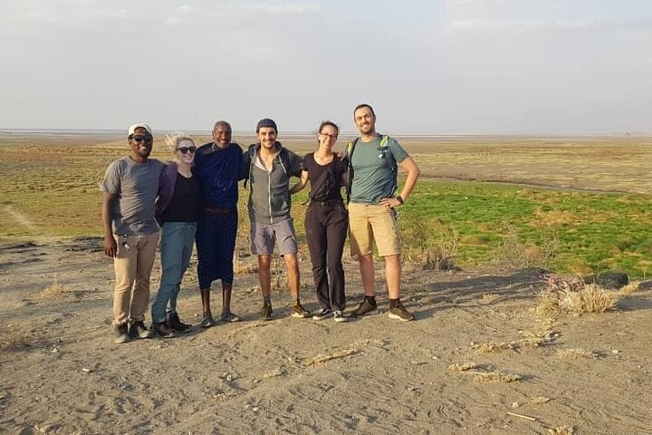 lake shore walk in lake natron