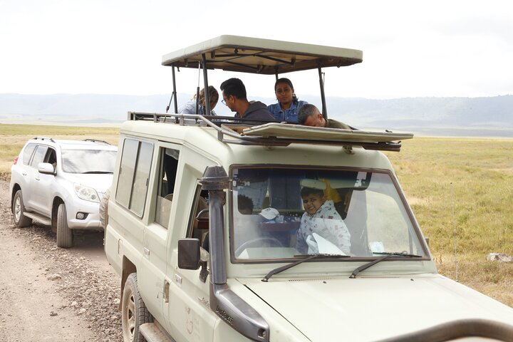 4 Days Tanzania Luxury Drive in-Drive Out Safari to the most popular destination in Tanzania Serengeti and Ngorongoro Crater.