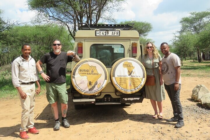 The most popular 4-Day Tanzania Group joining safari to Tarangire, Serengeti and Ngorongoro Crater with BURIGI CHATO SAFARIS