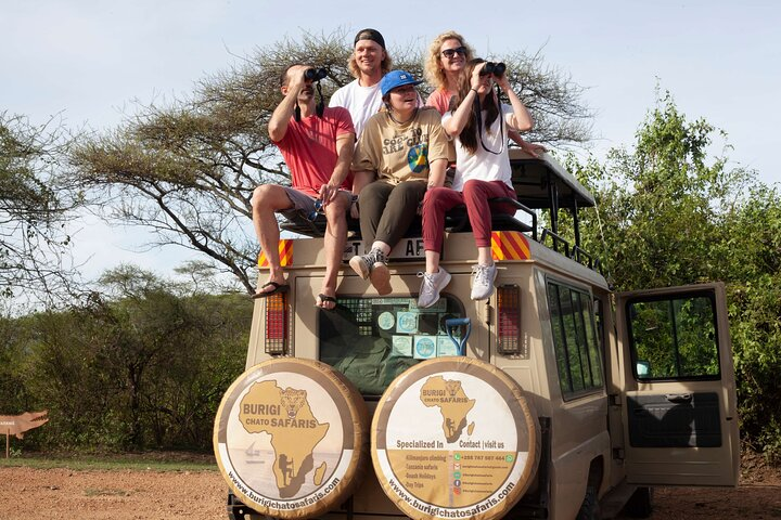 Join group 4 days Tanzania Mid-range Safari | BURIGI CHATO SAFARIS 