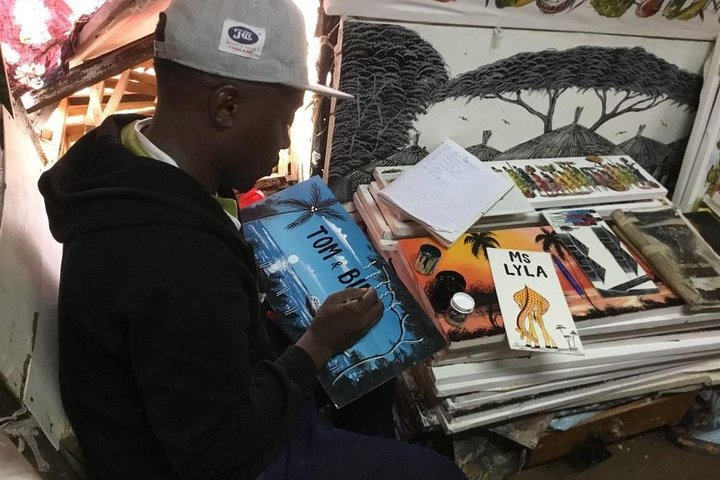 Tingatinga Artist at work