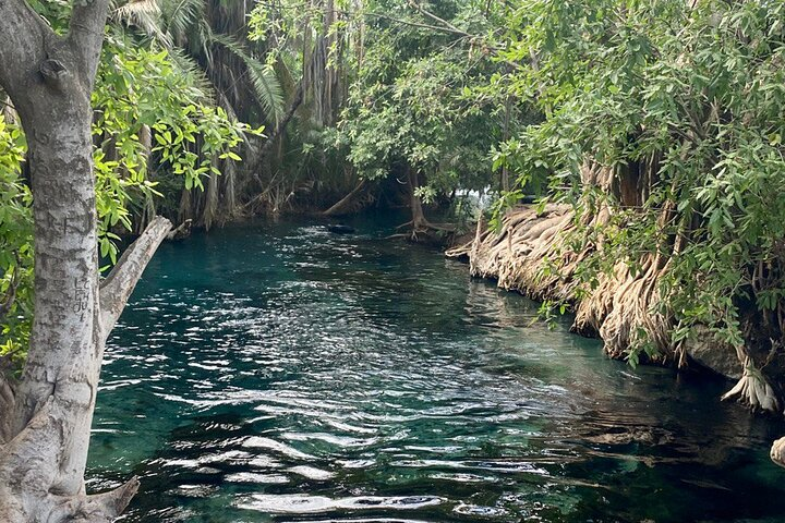 chemka Hot water springs is known for its soothing and calming effects. The warm water and tranquil environment can help relieve stress, reduce tension, and promote relaxation.