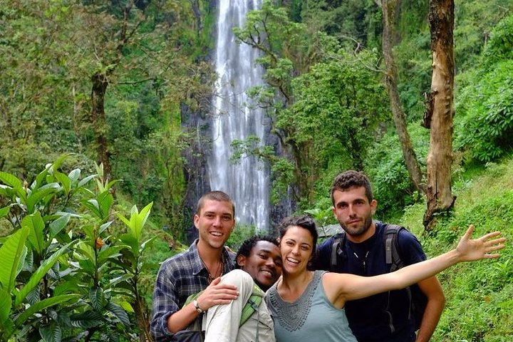 Materuni water fall and coffee day trip with burigi Chato Safaris