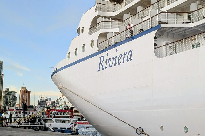 Ocenia Riviera docking at Dar es Salaam port