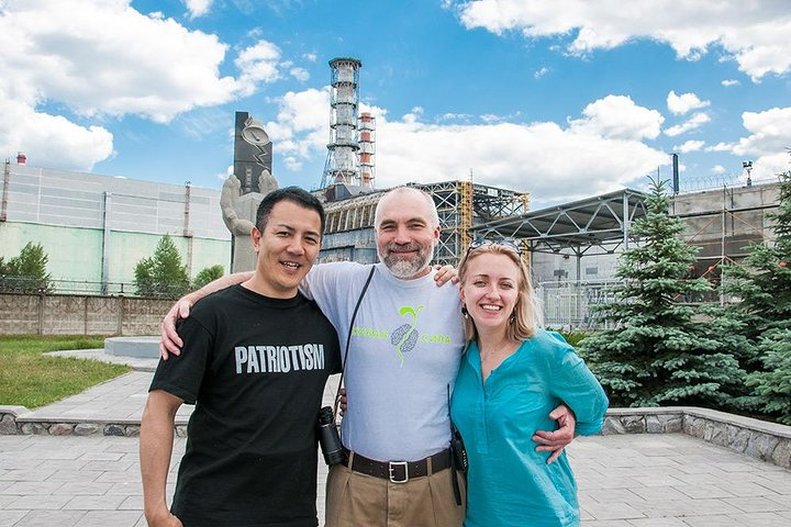 Private group near ChNPP Sarcophagus